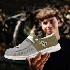 Gleammerch UCF Knights Personalized Hey Dude Shoes For Men And Women
