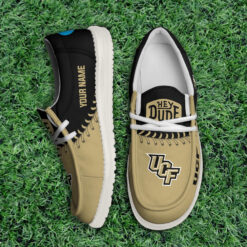 Gleammerch UCF Knights Personalized Hey Dude Shoes For Men And Women
