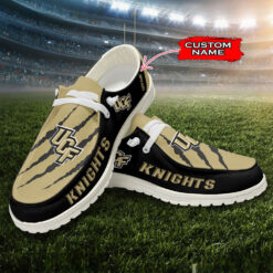 Gleammerch UCF Knights Personalized Hey Dude Shoes For Men And Women