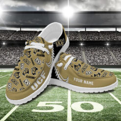 Gleammerch UCF Knights Personalized Hey Dude Shoes For Men And Women