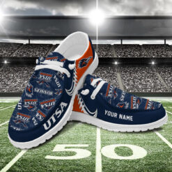 Gleammerch UTSA Roadrunners Personalized Hey Dude Shoes For Men And Women