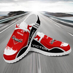 Gleammerch Victorys Personalized Hey Dude Shoes For Men And Women