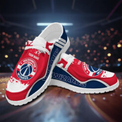 Gleammerch Washington Wizardss Personalized Hey Dude Shoes For Men And Women