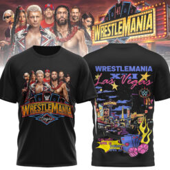 Gleammerch WrestleMania Las Vegas T-Shirt Gifts For Fans