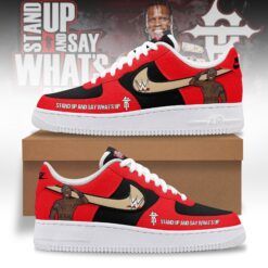 Gleammerch WWE Air Low-Top Sneakers Shoes For Men And Women