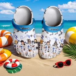Gleammerch Weezer Band Crocs Crocband Clogs Shoes Comfortable For Men Women and Kids