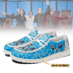 Gleammerch Weezer Band Personalized Hey Dude Shoes For Men And Women