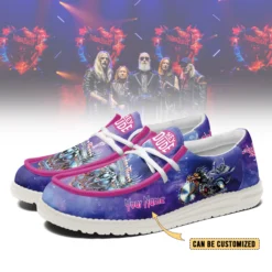 Gleammerch Judas Priest Band Personalized Hey Dude Shoes For Men And Women