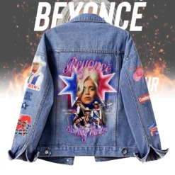 Gleammerch Beyonce Denim Jacket Gift For Fans