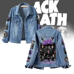 Gleammerch Black Sabbath Music Denim Jacket Gift For Fans
