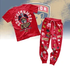 Gleammerch Florida Panthers x NHL Pajamas Set Gift For Fan