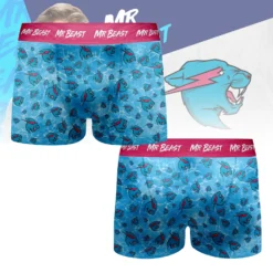 Gleammerch MrBeast Boxer Briefs Men’s Underwear Gift For Fans