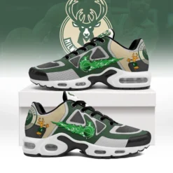 Gleammerch Milwaukee Bucks TN Shoes Sneakers For Men And Women