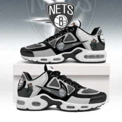 Gleammerch Brooklyn Nets TN Shoes Sneakers For Men And Women