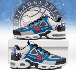 Gleammerch Philadelphia 76ers TN Shoes Sneakers For Men And Women