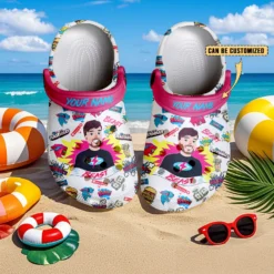 Gleammerch MrBeast Crocs Crocband Clogs Shoes Comfortable For Men Women and Kids