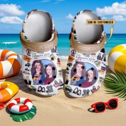 Gleammerch Gilmore Girls Movie Crocs Crocband Clogs Shoes Comfortable For Men Women and Kids