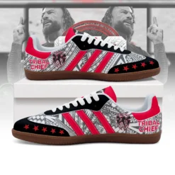 Gleammerch Roman Reigns Adidas Samba Shoes For Men And Women