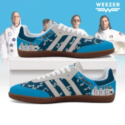 Gleammerch Weezer Band Adidas Samba Shoes For Men And Women