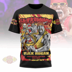 Gleammerch Hulk Hogan T-Shirt Gift For Fans