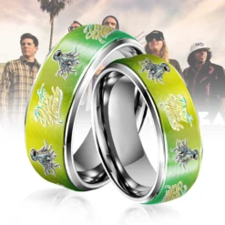 Gleammerch Dirty Heads Band Music Silver Tungsten Rings Gift For Fans