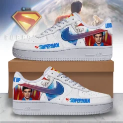Gleammerch Superman Air Low-Top Sneakers Shoes For Men And Women