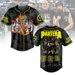 Gleammerch Pantera Band Personalized Baseball Jersey For Fan