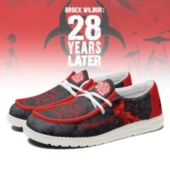 Gleammerch Brock Wilbur - 28 Years Later Personalized Hey Dude Shoes For Men And Women