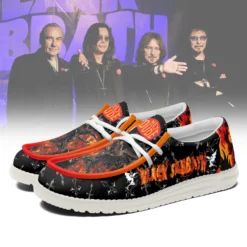 Gleammerch Black Sabbath Personalized Hey Dude Shoes For Men And Women