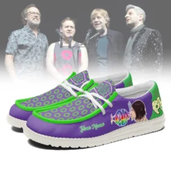 Gleammerch Phish Band Personalized Hey Dude Shoes For Men And Women