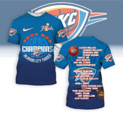Gleammerch Oklahoma City Thunder x NBA T-Shirt For Fan