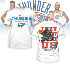 Gleammerch Oklahoma City Thunder x NBA Personalized T-Shirt For Fan