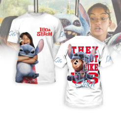 Gleammerch Lilo & Stitch T-Shirt Gifts For Fans