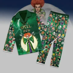 Gleammerch Hocus Pocus x Halloween Long Pajamas Special Gift For Fans - Style 3