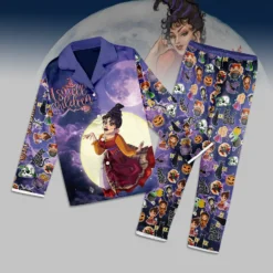 Gleammerch Hocus Pocus x Halloween Long Pajamas Special Gift For Fans - Style 4
