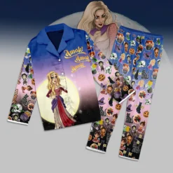 Gleammerch Hocus Pocus x Halloween Long Pajamas Special Gift For Fans - Style 2