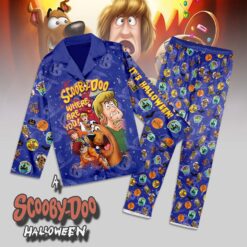 Gleammerch Scooby Doo x Halloween Long Pajamas Special Gift For Fans