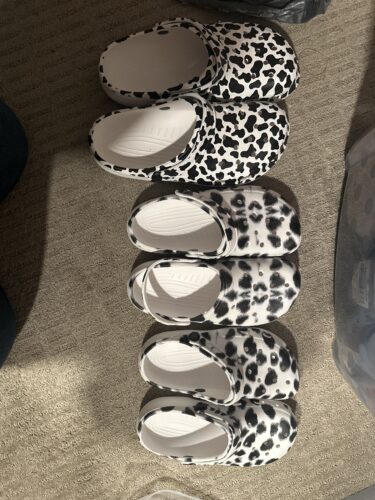Click to view full screen Gleammerch Bluey x Christmas Crocs Crocband Clogs Shoes Comfortable For Men Women and Kids photo review