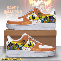 Gleammerch Scooby Doo x Halloween Air Low-Top Sneakers Shoes For Men And Women