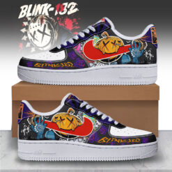 Gleammerch Blink-182 x Halloween Air Low-Top Sneakers Shoes For Men And Women
