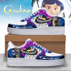 Gleammerch Coraline x Halloween Air Low-Top Sneakers Shoes For Men And Women