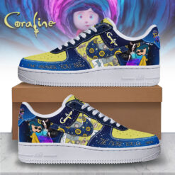 Gleammerch Coraline x Halloween Air Low-Top Sneakers Shoes For Men And Women