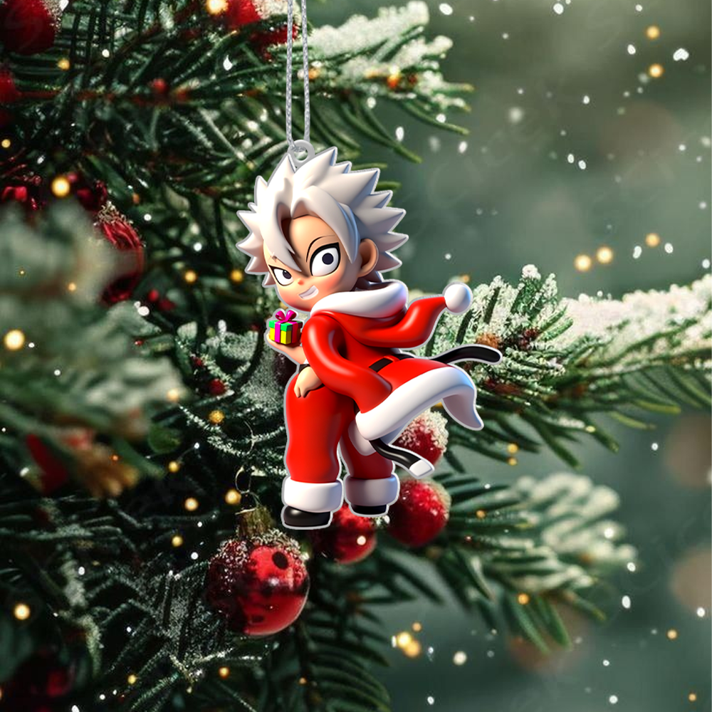 Gleammerch Demon Slayer x Christmas Acrylic Ornament Gift For Fans - Style 1