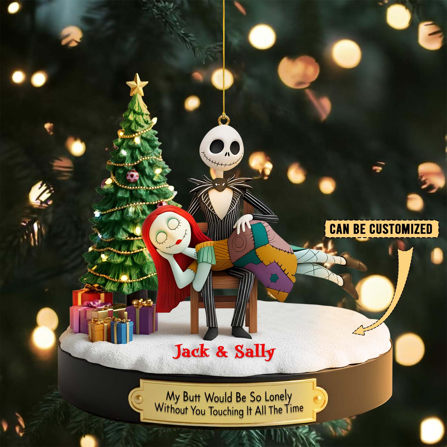 Gleammerch The Nightmare Before Christmas Acrylic Ornament Gift For Fans
