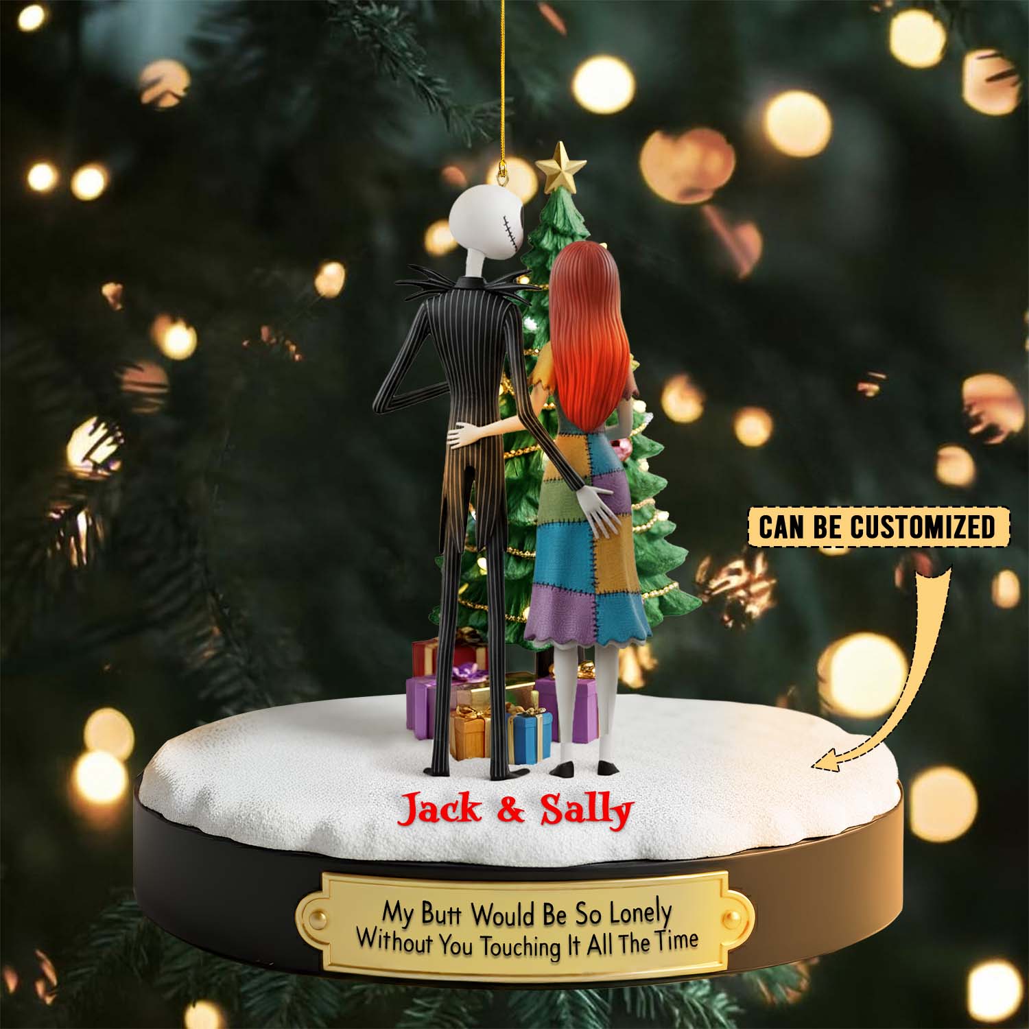 Gleammerch The Nightmare Before Christmas Acrylic Ornament Gift For Fans - Style 2