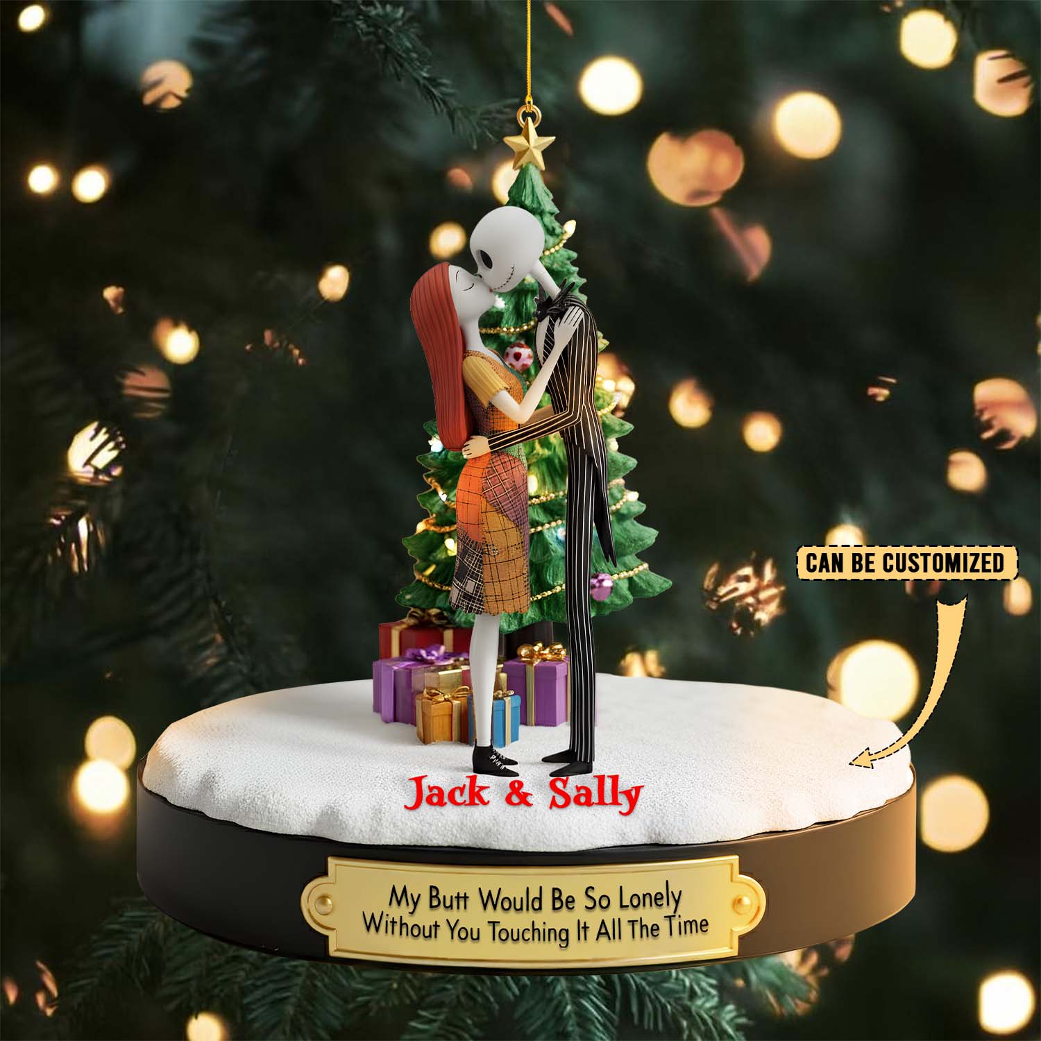 Gleammerch The Nightmare Before Christmas Acrylic Ornament Gift For Fans - Style 4