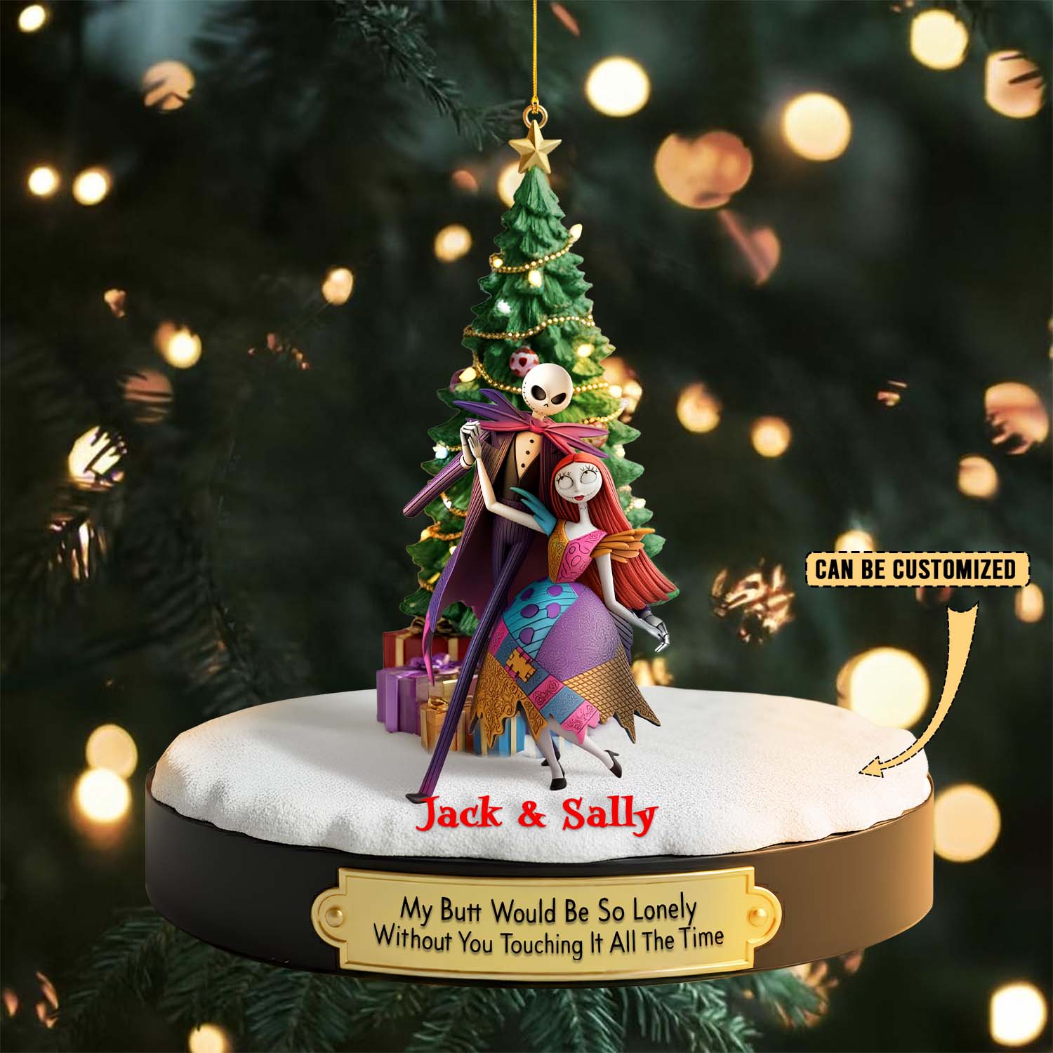 Gleammerch The Nightmare Before Christmas Acrylic Ornament Gift For Fans - Style 5