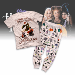 Gleammerch Hocus Pocus x Halloween Pajamas Full Set Gifts For Fans