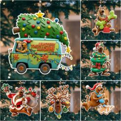 Gleammerch Scooby-Doo x Christmas Acrylic Ornament Gift For Fans