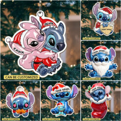 Gleammerch Lilo & Stitch x Christmas Acrylic Ornament Gift For Fans